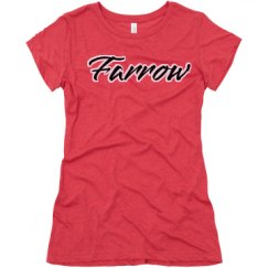 Ladies Slim Fit Super Soft Triblend Tee
