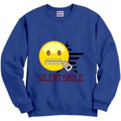 Unisex Film and Foil Crewneck Sweatshirt