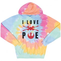 Unisex Tie-Dye Fleece Hoodie
