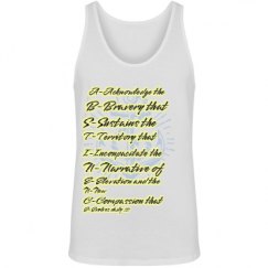 Unisex Jersey Tank Top