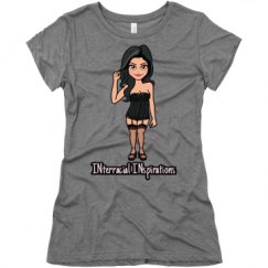Ladies Slim Fit Super Soft Triblend Tee