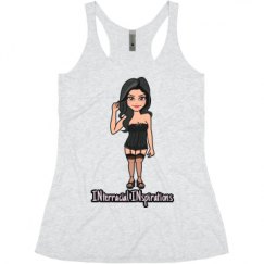 Ladies Slim Fit Super Soft Racerback Triblend Tank