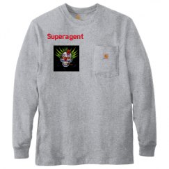 Unisex Carhartt Pocket Long Sleeve Tee