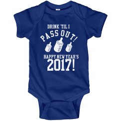 Drink 'Til I Pass Out! Happy New Year's 2017