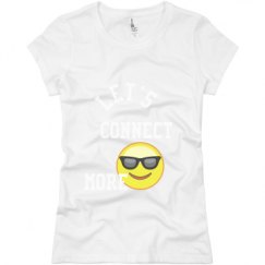 Ladies Slim Fit Basic Promo Jersey Tee