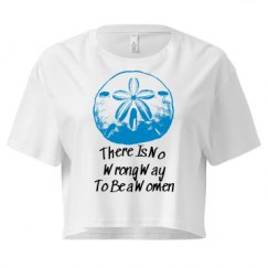 Ladies Festival Cali Crop Top Tee