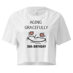 Ladies Festival Cali Crop Top Tee