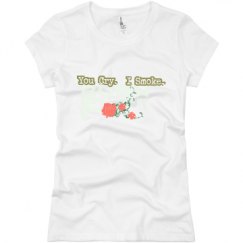 Ladies Slim Fit Basic Promo Jersey Tee