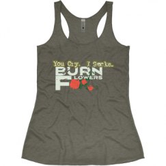Ladies Slim Fit Super Soft Racerback Triblend Tank