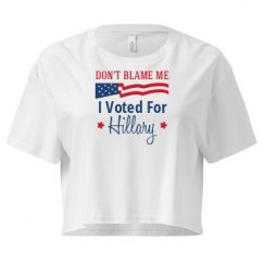 Ladies Festival Cali Crop Top Tee