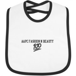 Infant Contrast Trim Bib