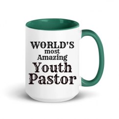 15oz Ceramic Mug with Color Inside