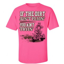 Unisex Ultra Cotton Safety Neon Crewneck Tee