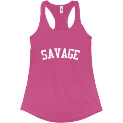 Ladies Slim Fit Racerback Tank Top