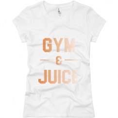 Ladies Slim Fit Basic Promo Jersey Tee