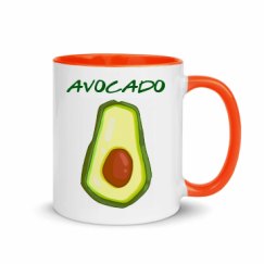 11oz Ceramic Mug with Color Inside