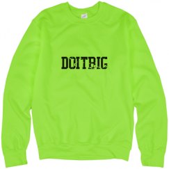 Unisex Neon Crewneck Sweatshirt