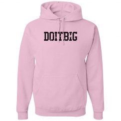 Pink custom hoodie 