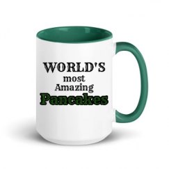 15oz Ceramic Mug with Color Inside