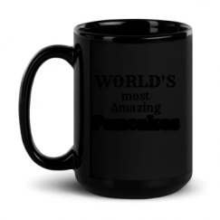 15oz Black Glossy Mug