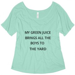 Ladies Flowy Slouchy Tee