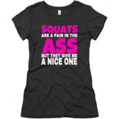 Ladies Slim Fit Super Soft Triblend Tee