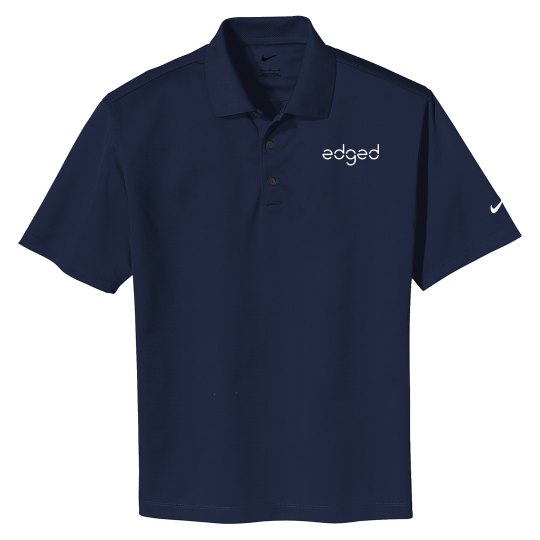 Edged - Premium Polo, Navy Edged - Premium Polo, Navy