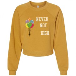 Women's Raglan Pullover Fleece