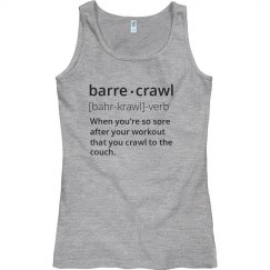 Barre crawl 