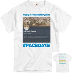 #PACEGATE (Sharpe - Unisex Grey T-Shirt)