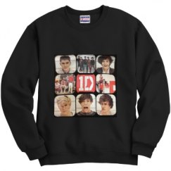 Unisex Film and Foil Crewneck Sweatshirt