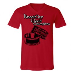 Unisex V-Neck Jersey Tee