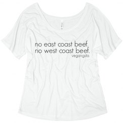 no beef... simple tee