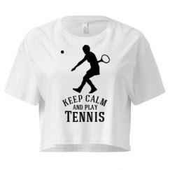 Ladies Festival Cali Crop Top Tee