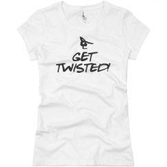 Ladies Slim Fit Basic Promo Jersey Tee