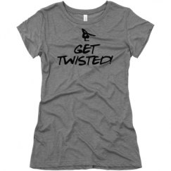Ladies Slim Fit Super Soft Triblend Tee