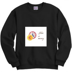 Unisex Film and Foil Crewneck Sweatshirt