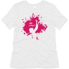 Ladies Relaxed Fit Super Soft Triblend Tee