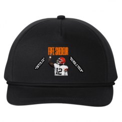 Snapback Five-Panel Rope Hat