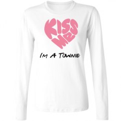 Ladies Relaxed Fit Basic Long Sleeve Tee