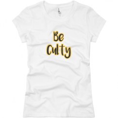 Ladies Slim Fit Basic Promo Jersey Tee