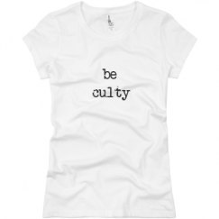 Ladies Slim Fit Basic Promo Jersey Tee