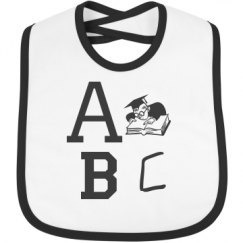 Infant Contrast Trim Bib
