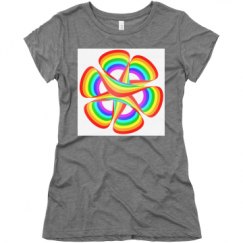 Ladies Slim Fit Super Soft Triblend Tee