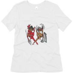 Ladies Relaxed Fit Super Soft Triblend Tee