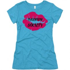 Ladies Slim Fit Super Soft Triblend Tee