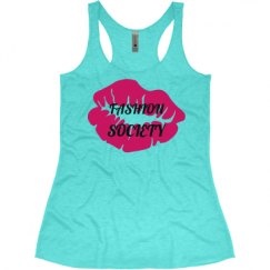 Ladies Slim Fit Super Soft Racerback Triblend Tank