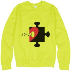 Unisex Neon Crewneck Sweatshirt