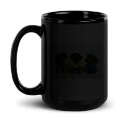 15oz Black Glossy Mug
