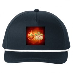 Snapback Five-Panel Rope Hat